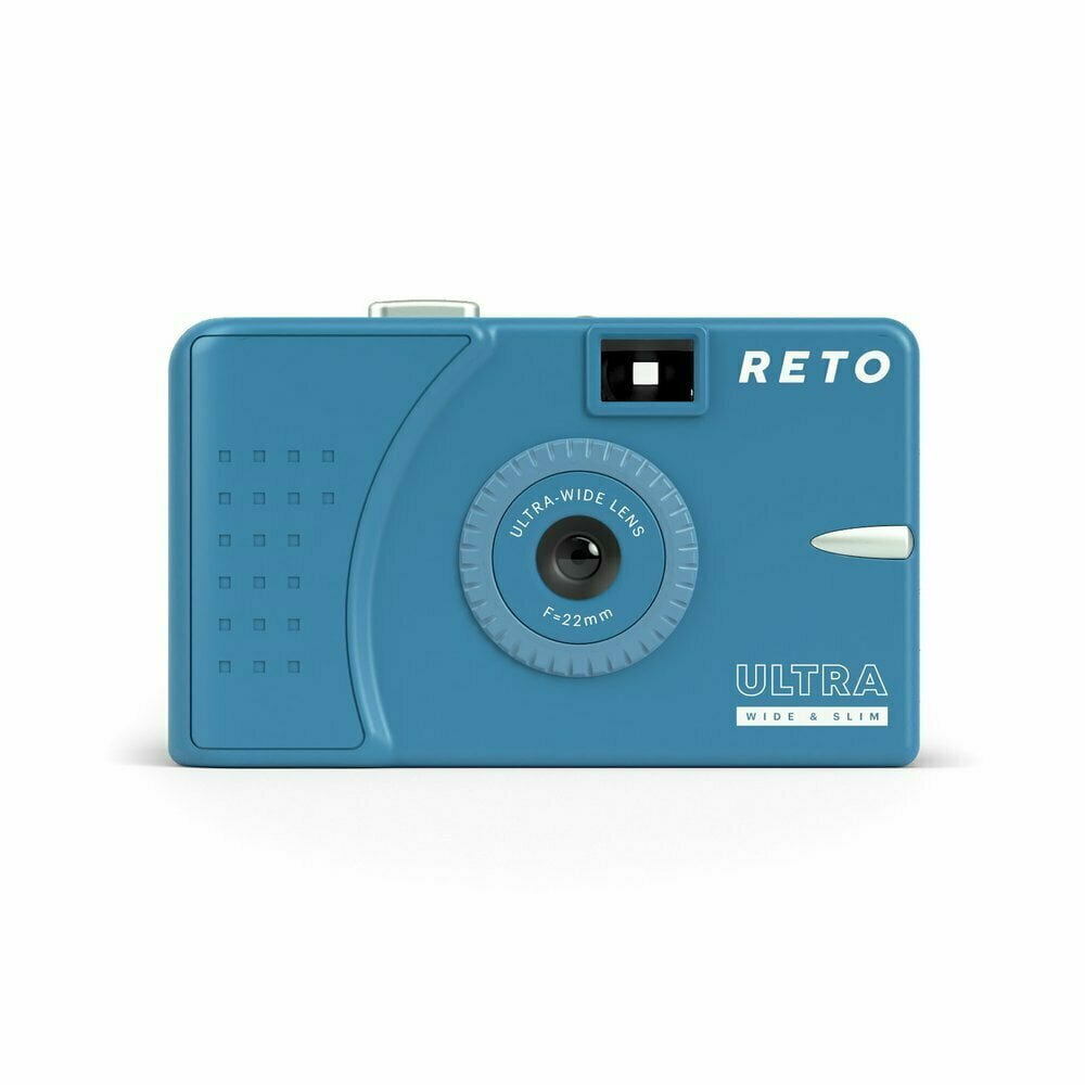 Reto 35mm Ultra Wide & Slim Film Camera with 22mm Lens (Murky Blue)