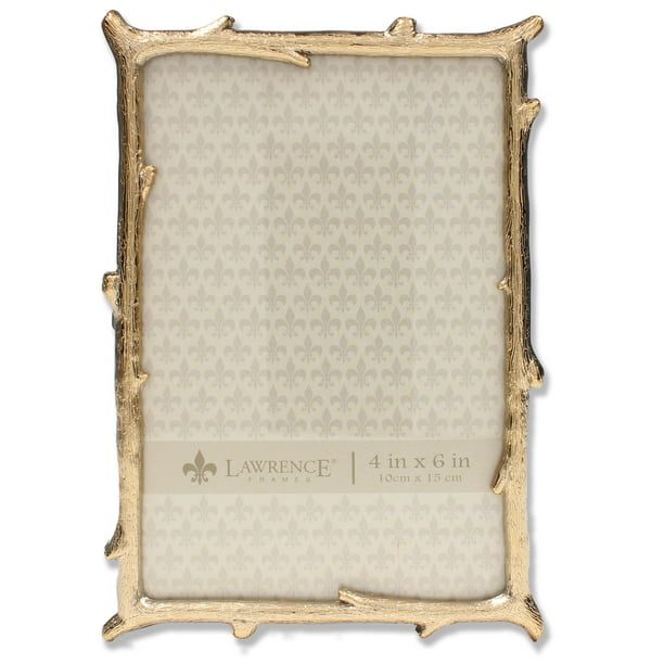 Lawrence Frames Metal Picture Frame, Gold