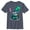 Navy Blue Heather, variant on Boy's Lilo & Stitch Lucky Me Leprechaun Stitch  Graphic Tee Red X Large