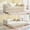 Beige, variant on LUXAPA 78.6" Sleeper Sofa Bed, Comfy Modular 2-in-1 Convertible Couch, Corduroy Upholstered Deep Seat Sofa for Living Room & Small Spaces, Modern Folding Guest Bed with 2 Pillows, Beige