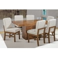 thumbnail image 1 of Comedor Girona 6 Sillas Madera y Cubierta de Chapa MOBILKRAFT Modelo Girona Madera 6 Sillas Rectangular, Estilo Contemporáneo en Color Crema, 1 of 4
