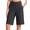 Black, variant on G4Free Ribbed Bermuda Shorts for Women 10"/11“ High Waisted Crossover Shorts with Pockets for Workout Casual Summer
