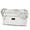 White, variant on URSOFINE Quilted PU Leather Crossbody Bag for Women - Multi-Pocket Shoulder Bag with Adjustable Geometric Strap