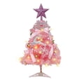 thumbnail image 2 of Xihbxyly Mini Árbol de Navidad con Luces Led, Adornos y Cintas de Colores, Ideal para Escritorios y Espacios Pequeños, Ideal para Navidad, con Accesorios., 2 of 6