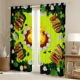 thumbnail image 2 of Manfei Jungle Adventure Child Blackout Curtains Set of 2 (52x84 Each), Happy Camping Window Curtains, Rustic Farmhouse Curtains and Drapes, Window Curtains Room Decor, 2 of 6