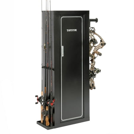 The Sportsman's Butler by Tuff Stor Model 907, Metal Security Cabinet for Guns, Archery, or Fishing