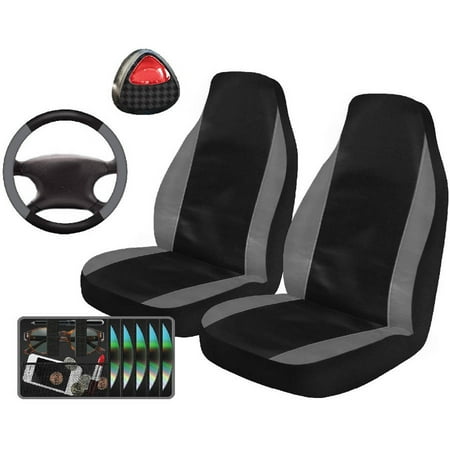 Auto Drive Active Leatherette Automotive Car Kit, 5-Piece