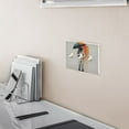 thumbnail image 5 of Yayeee Toggle Light Switch Wall Plate 3-Gang 6.37"x4.48" Decorative Outlet Cover, White Astronaut, 5 of 7