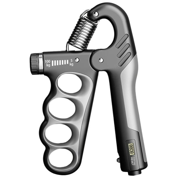 Entrenador de fuerza de agarre de 5-100 KG, fortalecedor de agarre de mano, pinza de mano para hombres y mujeres