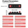 thumbnail image 5 of SIEYIO Mini Keypad 4 Key Mechanical Gaming Keyboard Programmable Key Double TypeC Connection with LED Lighting, 5 of 17