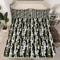 thumbnail image 2 of Castle Fairy Teens Female Men Abstract Camouflage Twin Sheet Sets,Vintage Camo Bedding, 2 of 7