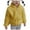 Yellow, variant on Splozh Boys' Outerwear Jackets Coats Toddler Kids Warm Jacket Baby Boys Girls Autumn Winter Zip up Lightweight Long Sleeve Jacket White,6-12 Months