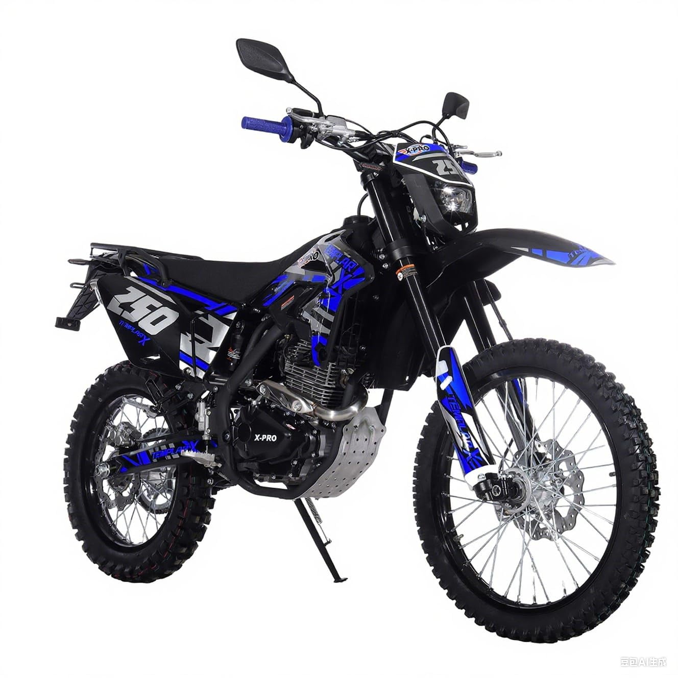 X-Pro Adult Gasoline 250cc Dirt Bike, Chinese Zongshen Engine, 6