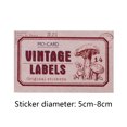 thumbnail image 4 of 60 unidades/caja de pegatinas en caja, Vintage, divertidas para escribir, para estudiantes, suministros de papelería JShteea Libre de BPA, 4 of 9
