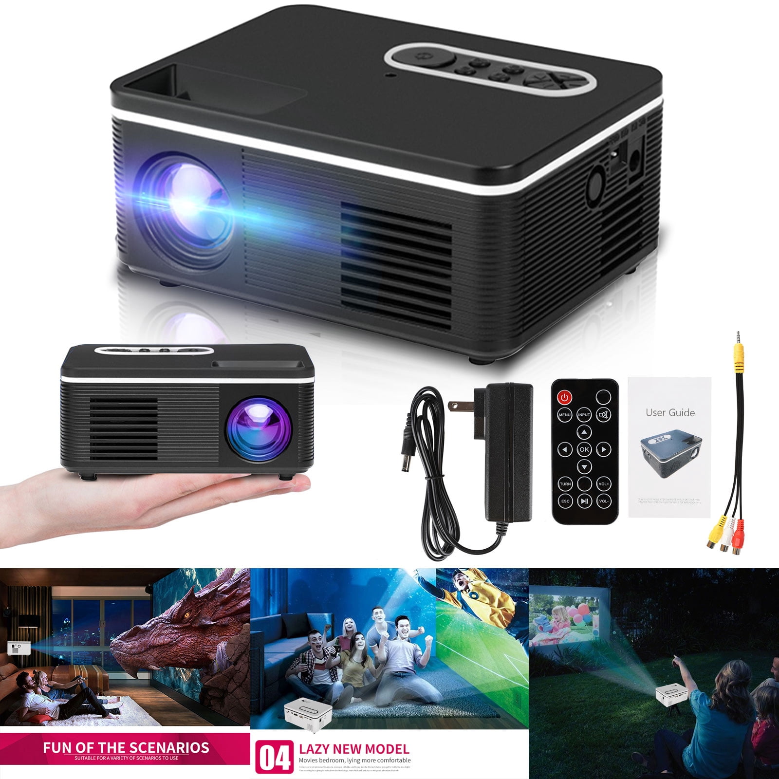 Projector With Tv Cable Input _ How To Connect TV Cable To A Projector ...