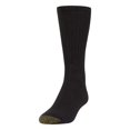 thumbnail image 2 of Calcetines redondos GOLDTOE Harrington para hombre negros, 6 pares, talla L, 2 of 5