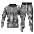 thumbnail image 4 of Outer Hoodie Sweatpant Suit -Hop Casual Sweatshirt Suit Hoodie Men Women Sportswear Tracksuit Sweatsuits Letter Print Fashion Running, 4 of 5