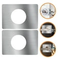 thumbnail image 4 of 2pcs Door Reinforcement Plate Door Striker Plate Door Knob Plate Accessory, 4 of 9