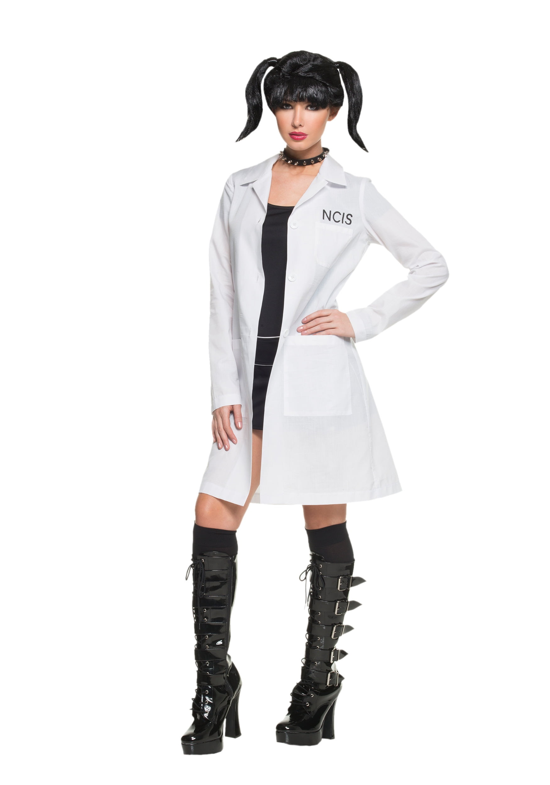 NCIS Abby's Lab Coat and Choker Costume Kit