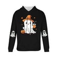 thumbnail image 3 of Blusa con capucha de manga larga para hombre, moda para el Día de Todos los Santos, estampado de fantasmas, sudadera con capucha y cordón para el tiempo libre, sudadera con capucha para hombre, blusa, 3 of 3