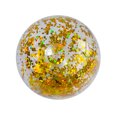 thumbnail image 1 of 24"/16" Large Inflatable Glitter Pool Beach Ball for Summer Beach Pool Party, 1 of 6