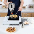 thumbnail image 3 of Batter Dispenser Stainless Steel Pancakes and Waffles Tool With Stand Easy Cleaning, 3 of 5