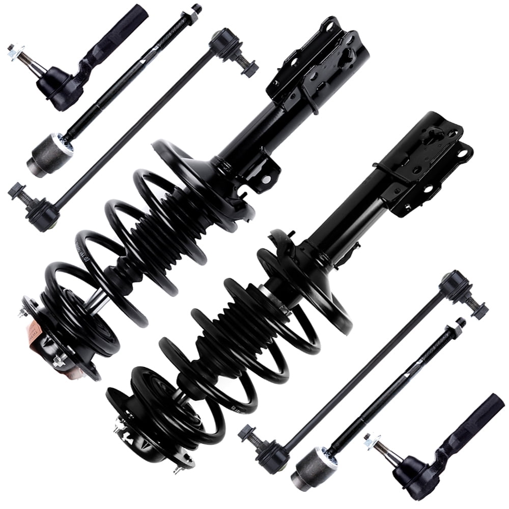 CCIYU 8 pcs Front Strut and Spring shock Assembly 172199 172200 for 2004-2012 for Chevrolet for Malibu 2005-2010 for Pontiac G6