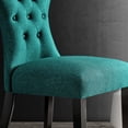 thumbnail image 3 of Modway Silhouette Dining Side Chair, Teal, 3 of 9
