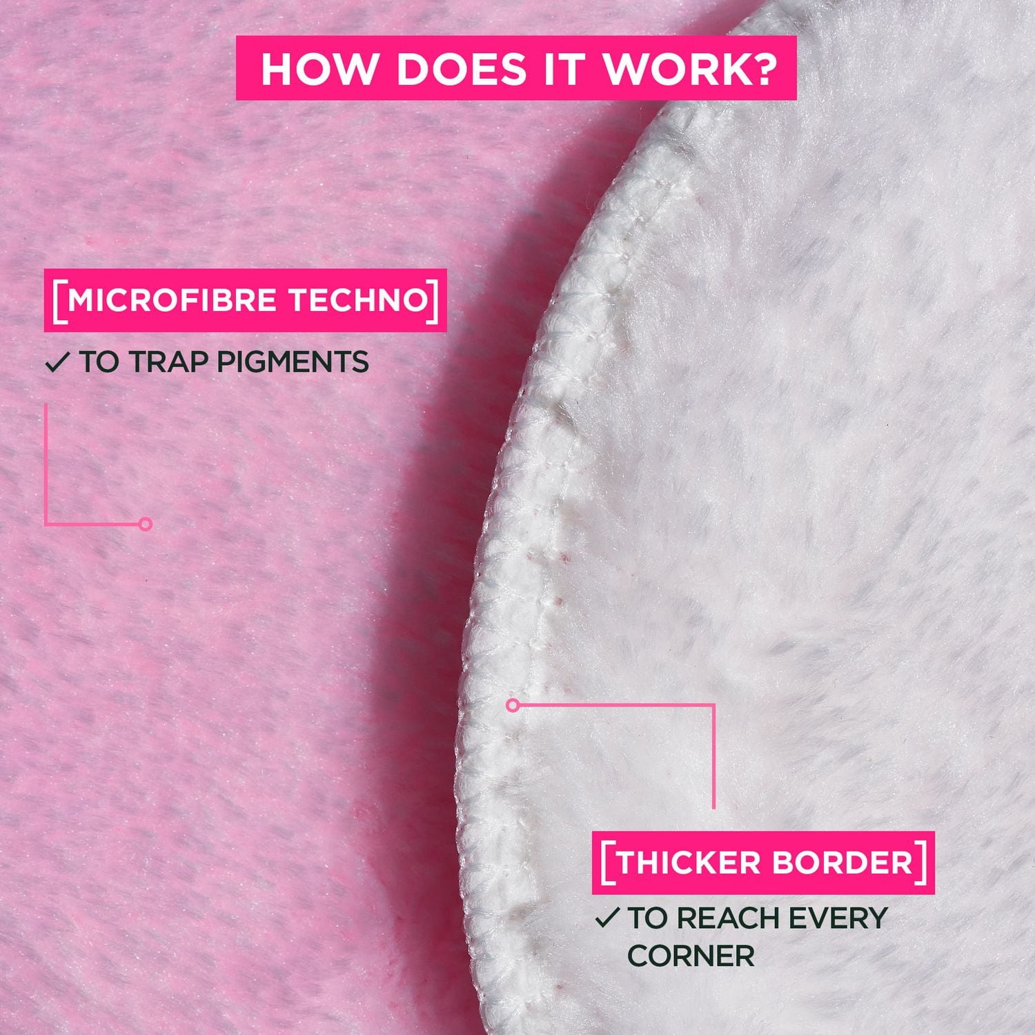 Makeup Remover Pads, Cleansing Reusable Eco Pads, Reusable makeup remover pads - 1000 washes