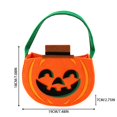 thumbnail image 3 of LILIYA Halloween Candy Bucket Bag, Large Capacity Cartoon Tote Bag, Spooky Party Storage Pouch, Trick or Treating Pouch Bag, Fall Holiday Seasonal Carrier Bag, 3 of 4