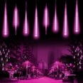 thumbnail image 2 of LINLIN Solar Meteor String Lights, 30cm 10 Tubes Falling Rain Lights Solar Garden String Lights for Garden, 2 of 8