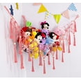 thumbnail image 2 of Plush Animal Net Or Hammock Lace Toy Hammock Plush Toy Storage Hammock Corner Hanging Net - Pink, 2 of 5