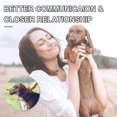 thumbnail image 4 of Silbato para perros con cordón gratuito, frecuencias ajustables de acero inoxidable ultrasónico, forma eficaz de entrenamiento, silbatos para perros para dejar de ladrar (negro), 4 of 5