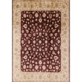 thumbnail image 1 of Ahgly Company Machine Washable Indoor Rectangle Industrial Modern Saffron Red Area Rugs, 5' x 8', 1 of 7