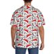 thumbnail image 3 of Fotbe Cute Christmas Hat Penguin Camisa Estampada de Manga Corta para Hombre, Casual de Verano, Estilo Playero, Sin Arrugas-3X-Large, 3 of 5