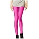 thumbnail image 1 of Gibobby Mallas Afelpadas Color Pantalones elásticos para mujer con control de espectáculo, pantalones de cintura alta y delgada (Rosa, S), 1 of 3