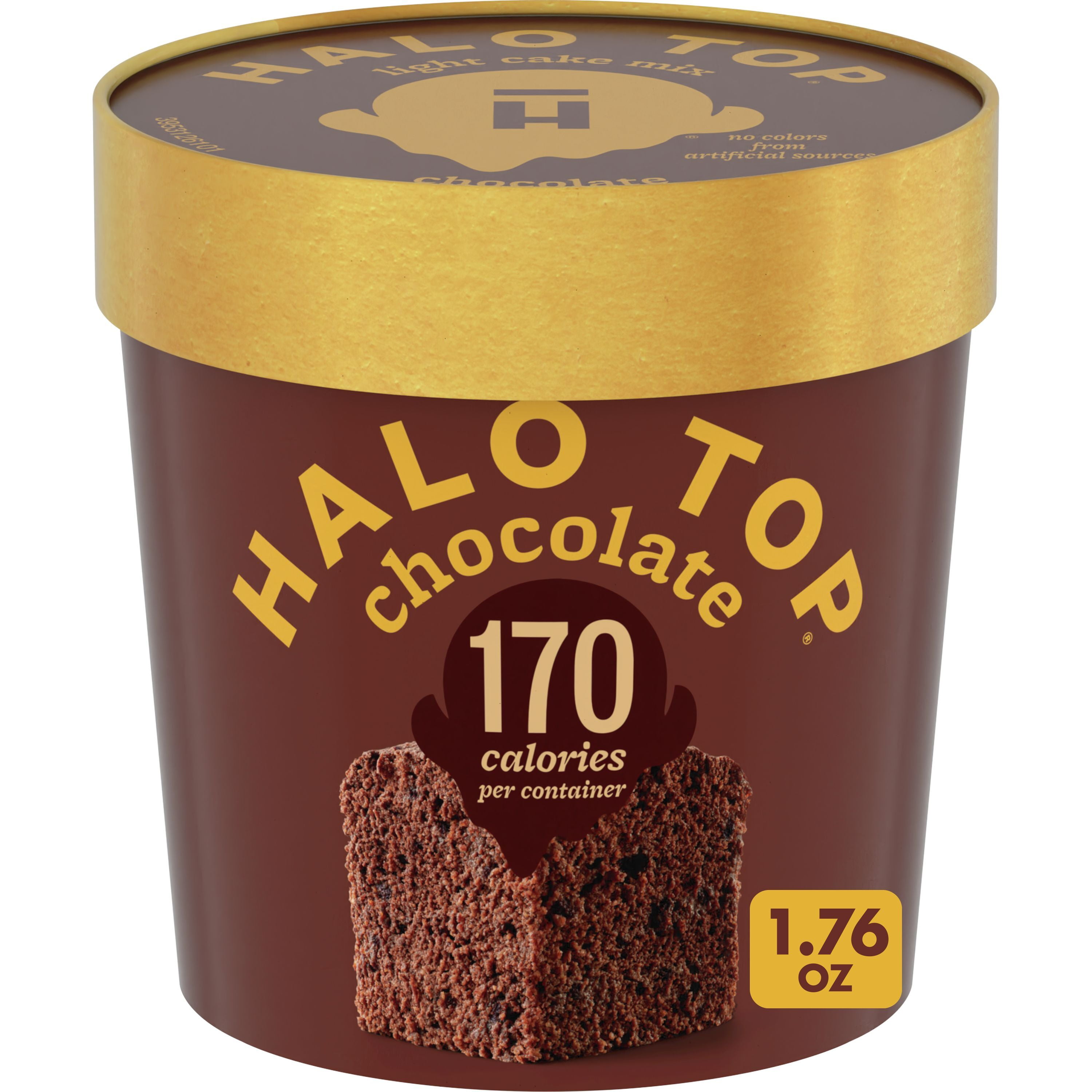 Halo Top Single Serving Chocolate Light Cake Mix, 1.76 oz.