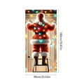 thumbnail image 6 of Christmas YZEGDCH Fall Door Covers, Photo Background Door Decoration, Doors Decoration for New Year Holiday Indoor Outdoor Decorations, Christmas Gifts for Women Men, 6 of 6