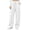 White, variant on Besolor Womens Wide Leg Sweatpants Elastic Drawstring High Waist Loose Casual Running Trousers with Pocket(X-Large,White)