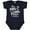 Navy Blue, variant on Inktastic Spring Break the Beach is My Happy Place Boys or Girls Baby Bodysuit