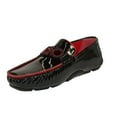 thumbnail image 3 of Men's GENIO Casual Dress Shoes Turkey Patent Leather 120580105 Black Red, 3 of 8