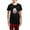 With Red Plaid Pant, variant on CafePress - True Love Panda Women's Dark Pajamas - Women's Short Sleeve Print T-Shirt and Pants Dark Cotton Pajama Set
