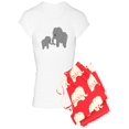 thumbnail image 1 of CafePress - Cute Elephants Mom And Baby Pajamas - Women's Light Pajamas, 1 of 1