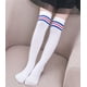 thumbnail image 1 of Medias de terciopelo de primavera y otoño, calcetines blancos japoneses para estudiantes, calcetines altos hasta la rodilla para niños, medias negras de uniforme jk, 1 of 6