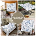 thumbnail image 6 of White Blue Spring Floral Tapestry for Bedroom Wall Hanging Tapestry, Summer Birds Botanical Ceiling Backdrop Tapestries Poster Blanket Wall Decor for Teens Room Living Room Dorm 51" x 59", 6 of 8