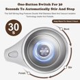 thumbnail image 2 of Automatic Magnetic Stirring Coffee Mug, Self Stirring Coffee Mug, Magnetic Coffee Stirrer Mug for Milk, Automatic Stirring Mug,Automatic Coffee Cup Stirrer Auto Stirring Coffee Mug (White), 2 of 7