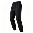 thumbnail image 5 of ctdiral Mens Stretchy Joggers Lightweight Running Sweatpants Elastic Waist Tapered Pants with Pockets Black XL, 5 of 5