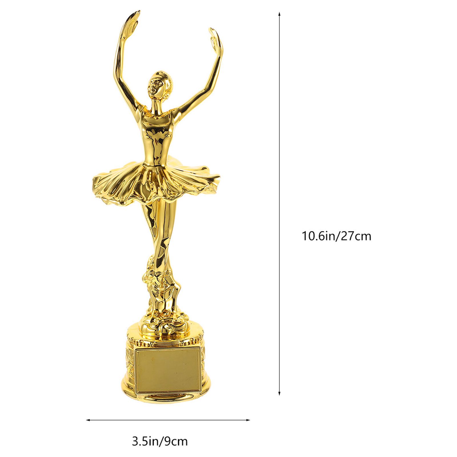 Resin Dance Competition Trophy Souvenir Prop Dancing Performance Award