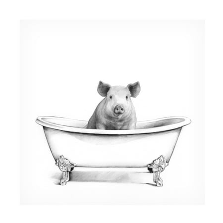 Victoria Borges 'Clawfoot Critter I' Canvas Art