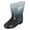Gray, variant on Wootie Toddler Kids' Stripe Waterproof Rain Boots